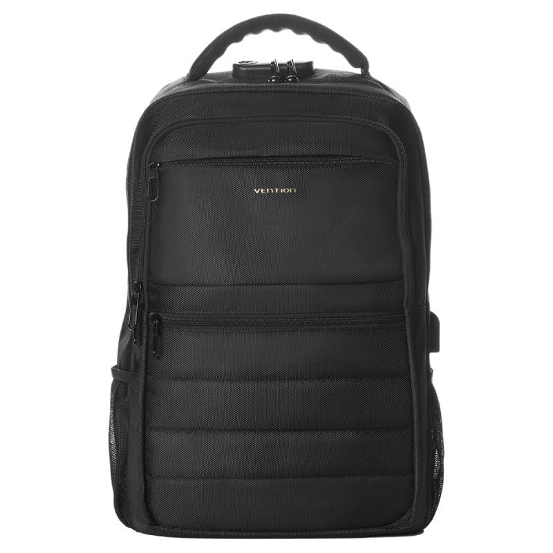 MOCHILA KRRB0 17" 20L IMPERMEABLE ANTIRROBO NEGRO VENTION