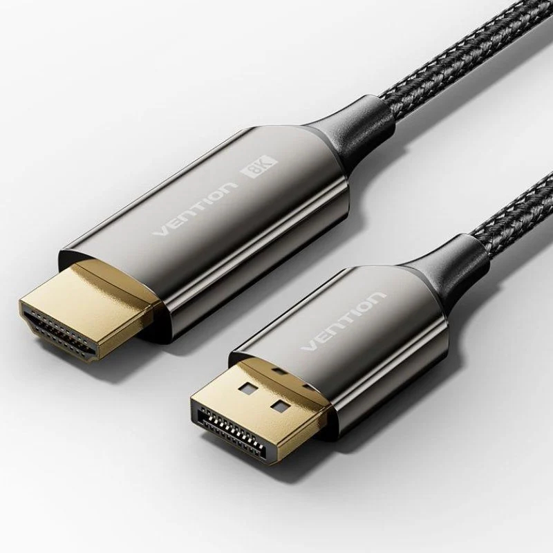 CONVERSOR DISPLAYPORT/M 1.4 A HDMI/M 2.1 5 M 8K NEGRO VENTION