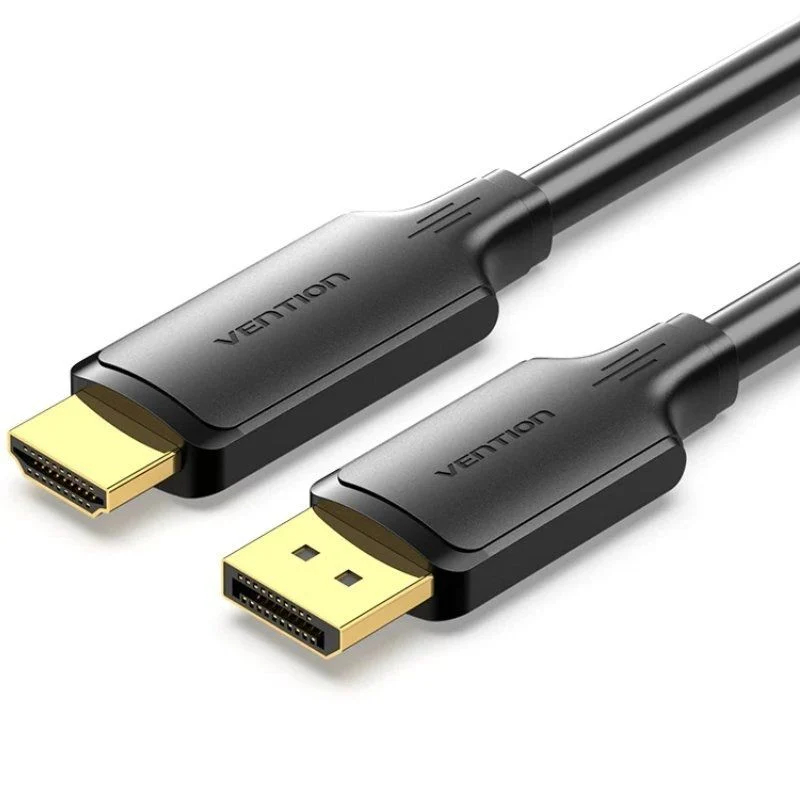 CONVERSOR DISPLAYPORT/M A HDMI/M 1 M 4K HD NEGRO VENTION
