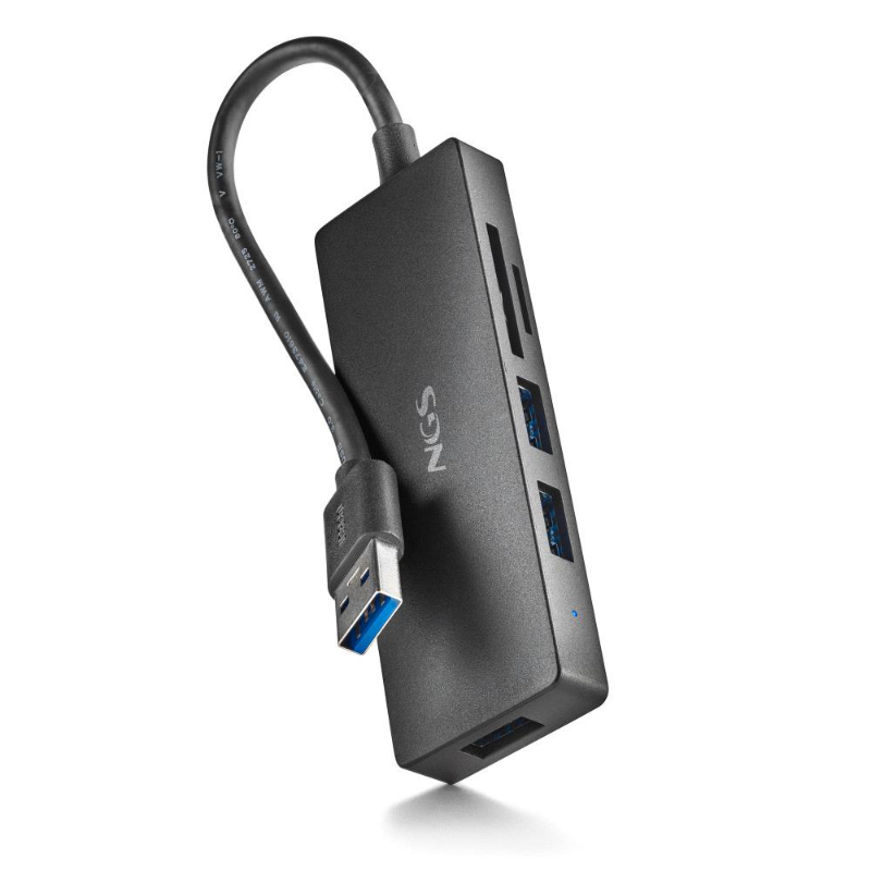 HUB 5 PUERTOS USB IHUB READER NGS