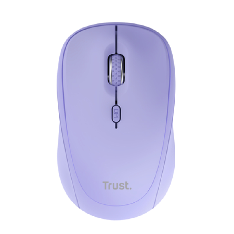 RATON OPTICO YVI+ WIRELESS MULTIDISPOSITIVO MORADO TRUST