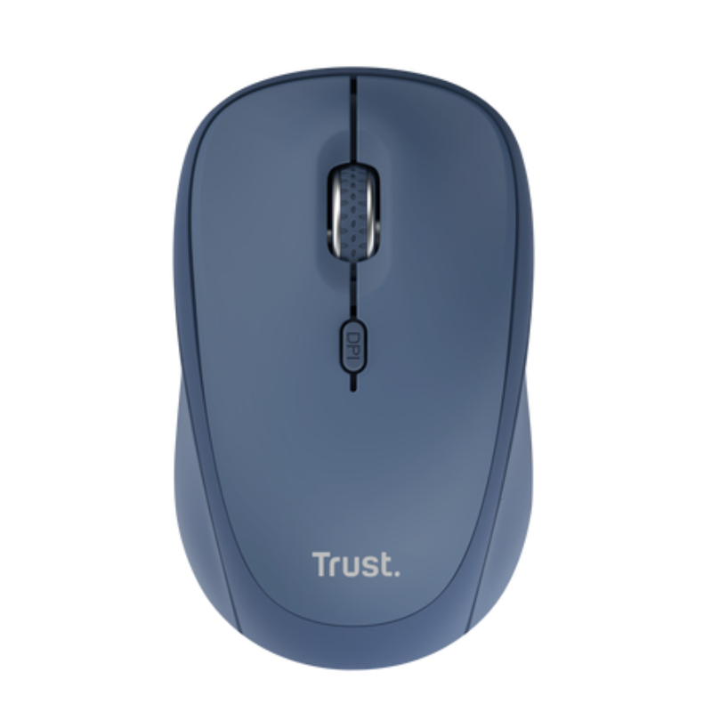 RATON OPTICO YVI+ WIRELESS MULTIDISPOSITIVO AZUL TRUST