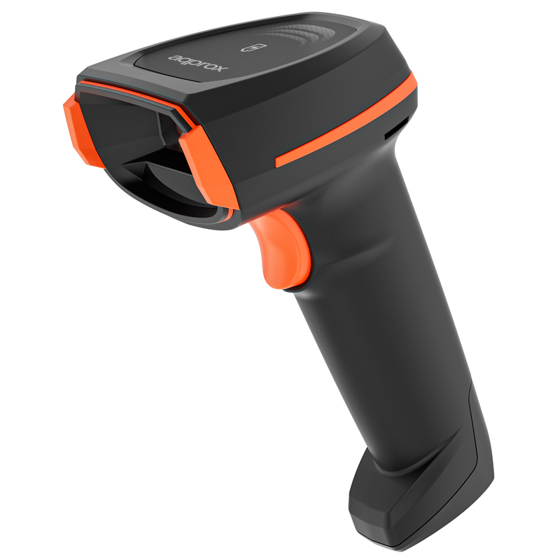LECTOR CODIGO BARRAS LASER 2D APPLS24 NEGRO APPROX
