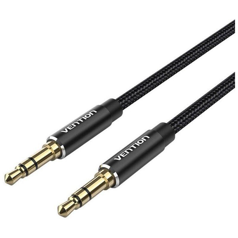 CABLE AUDIO ESTEREO JACK 3.5/M JACK 3.5/M 1.5 M NEGRO VENTION