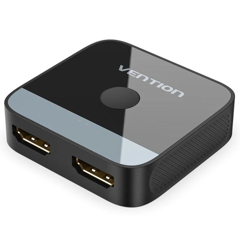 CONMUTADOR 4K 2.1 BIDIRECCIONAL 2xHDMI/H NEGRO VENTION