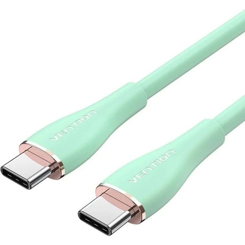 CABLE USB-C A USB-C 2.0 100W 2 M VERDE VENTION