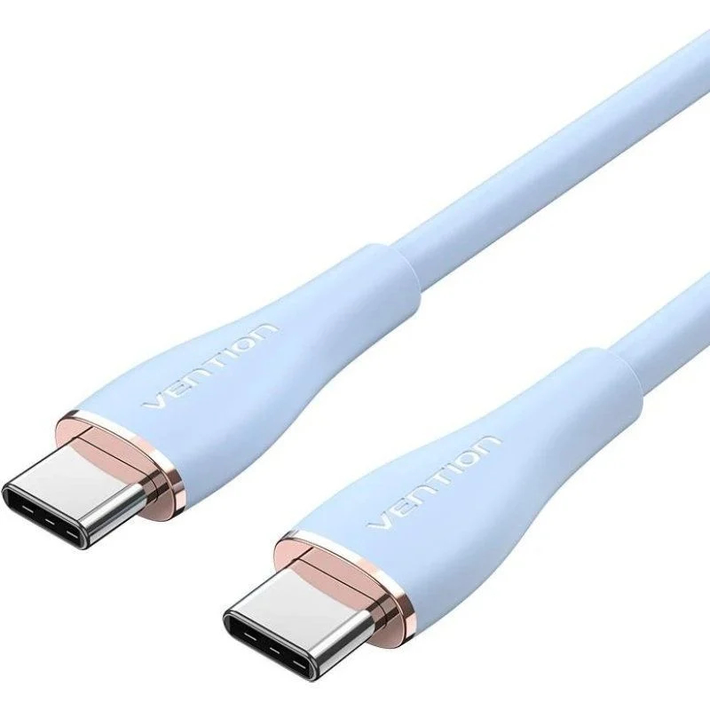 CABLE USB-C A USB-C 2.0 100W 1 M AZUL VENTION