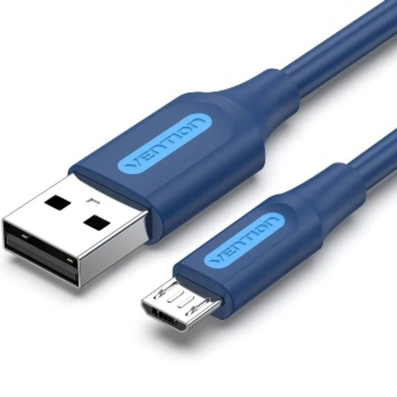 CABLE USB 2.0 A MICRO USB 1 M AZUL OSCURO VENTION