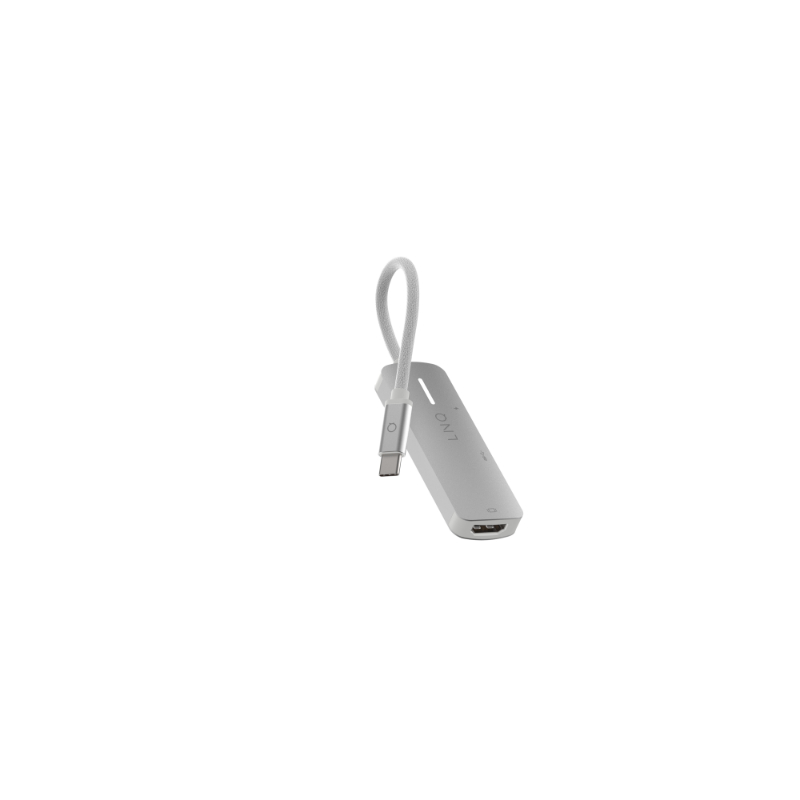 ADAPTADOR 3 PUERTOS USB-C GRIS LINQ
