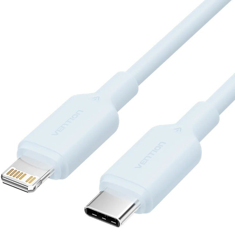 CABLE 2.0 USB-C A LIGHTNING 2 M AZUL VENTION