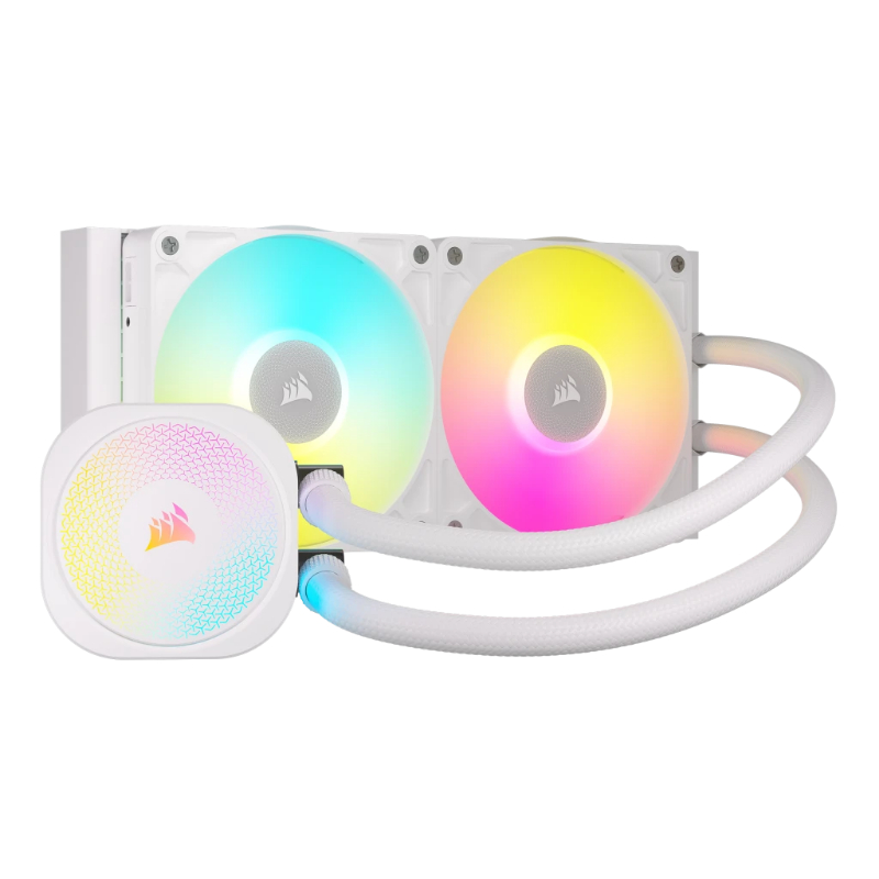 REFRIGERACION LIQUIDA iCUE LINK TITAN 240 RX RGB AIO WHITE CORSAIR