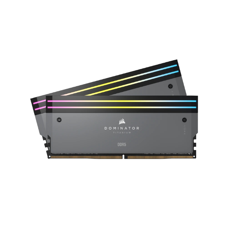 DDR5 64 GB(2X32KIT) 6000 DOMINATOR TITANIUM RGB GREY CORSAIR