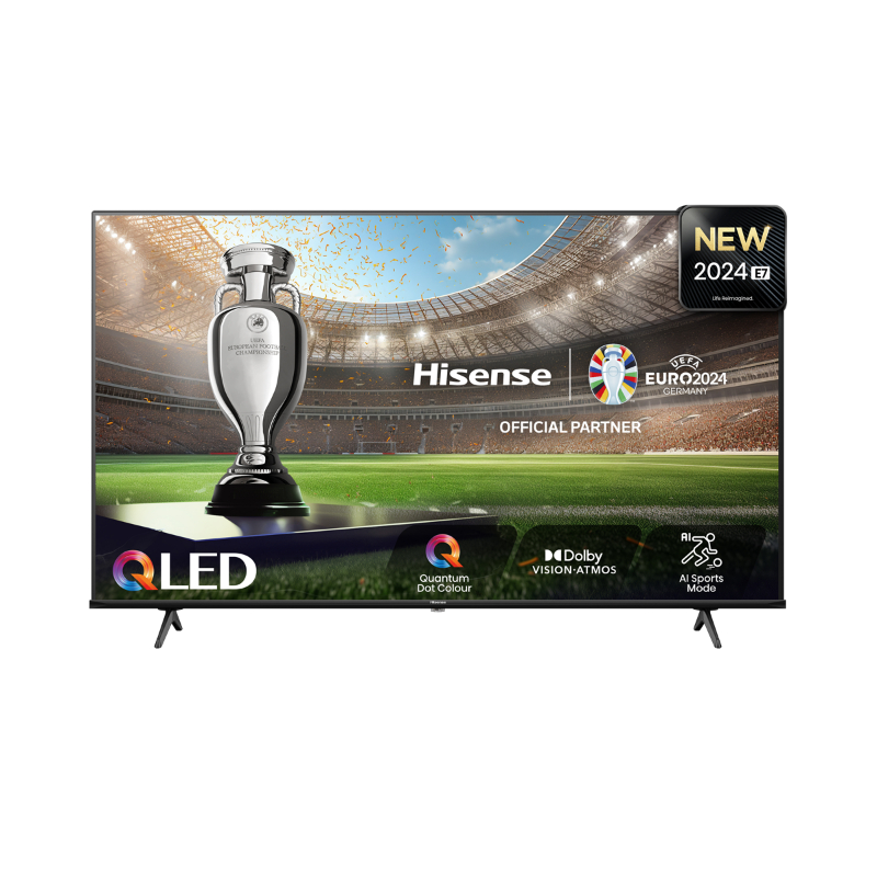 TELEVISOR 50" QLED UHD 4K QUANTUM DOT 50E7NQ SMART TV HISENSE