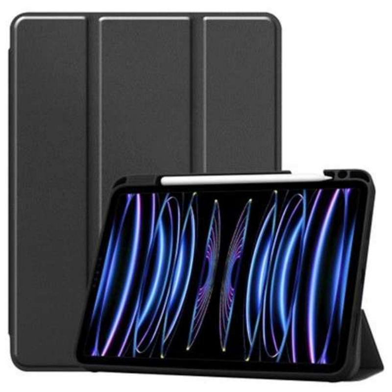 FUNDA TABLET IPAD PRO 11" 2022/21 SMART TRI-FOLD NEGRO JUST IN CASE