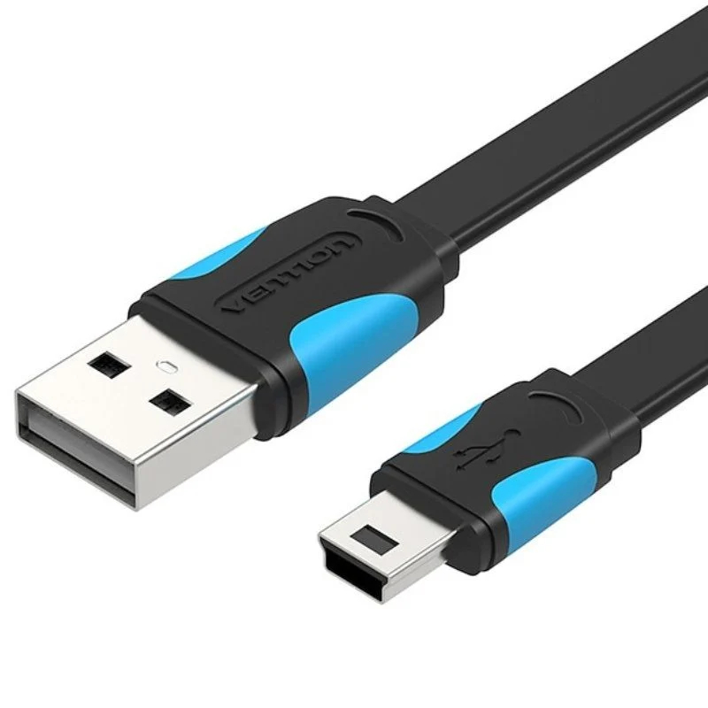 CABLE USB 2.0 MINI USB/M A USB/M 0.50 M NEGRO VENTION