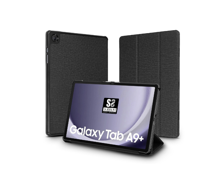 FUNDA TABLET SHOCK CASE SAMSUNG TAB A9+ 11" NEGRO SUBBLIM