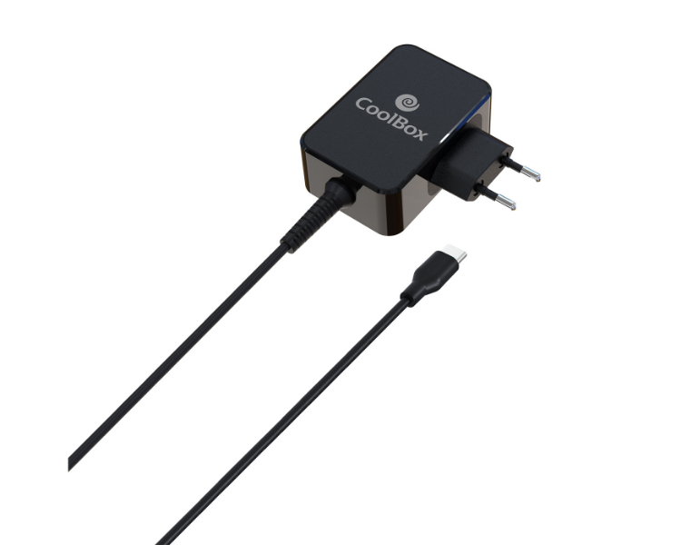 AC ADAPTER UNIVERSAL USB-C PD NOTEBOOK 65W COOLBOX