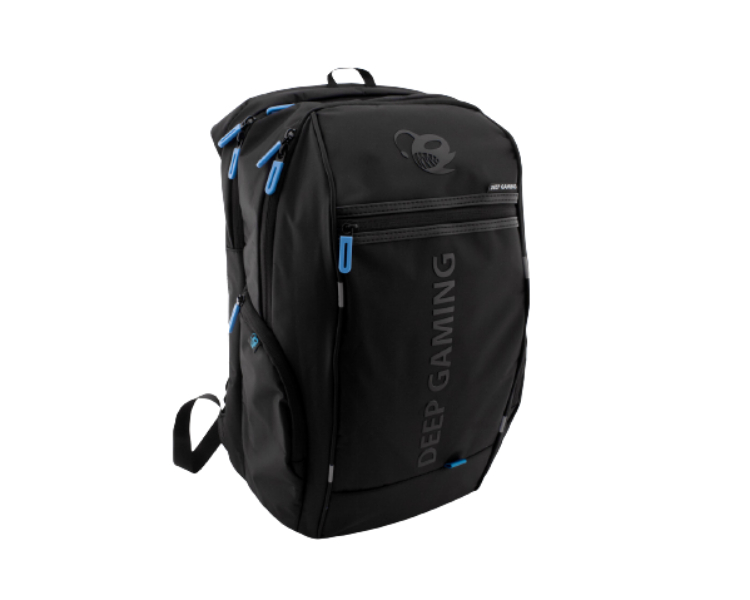MOCHILA NOTEBOOK IMPERMEABLE 17.3" BLACK DEEPGAMING