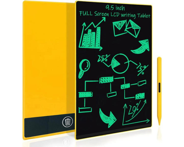 PIZARRA SKETCHBOARD LCD NINE 9.5" AMARILLO LEOTEC