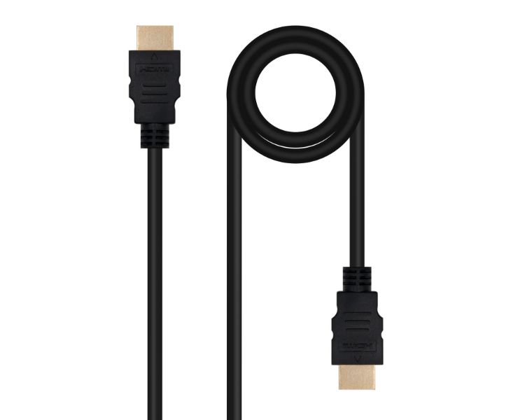 CABLE HDMI V2.0 4K 1.5M NEGRO NANOCABLE