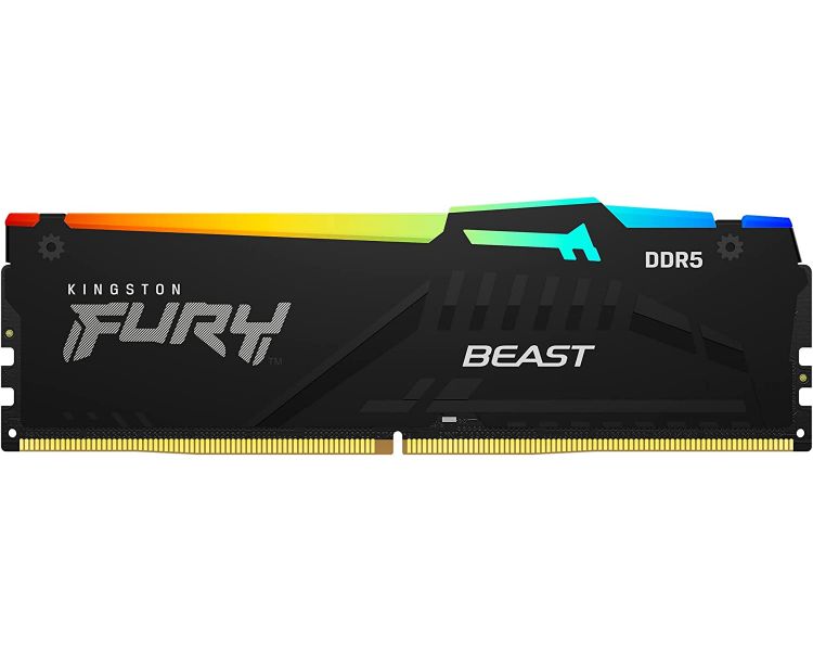 DDR5 16 GB 5600 Mhz. FURY BEAST RGB KINGSTON