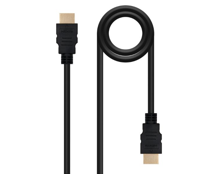 CABLE HDMI V1.4 (ALTA VELOCIDAD/HEC) A/M-A/M 1 M NANOCABLE