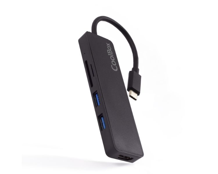 MINI DOCK USB-C LITE (2xUSB3.0/HDMI/MICRO SD) COOLBOX