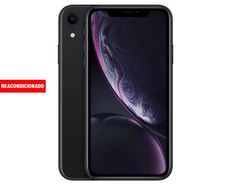 APPLE iPHONE XR 64GB BLACK REACONDICIONADO GRADO B
