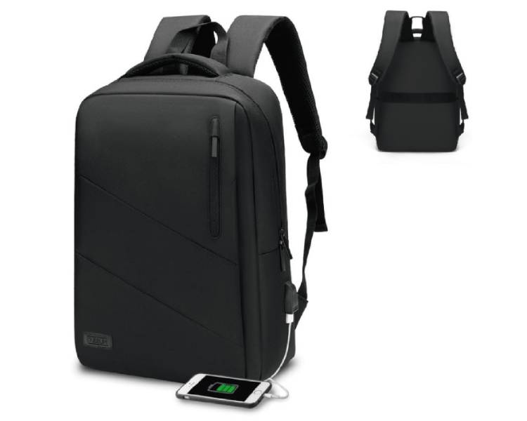 MOCHILA CITY BACKPACK 15.6" NEGRO SUBBLIM
