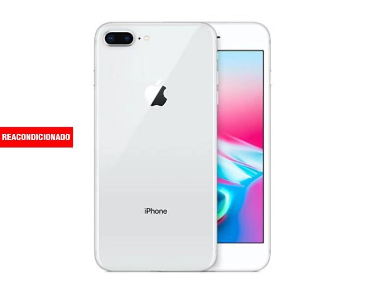 APPLE iPHONE 8 PLUS 64 GB SILVER REACONDICIONADO GRADO B