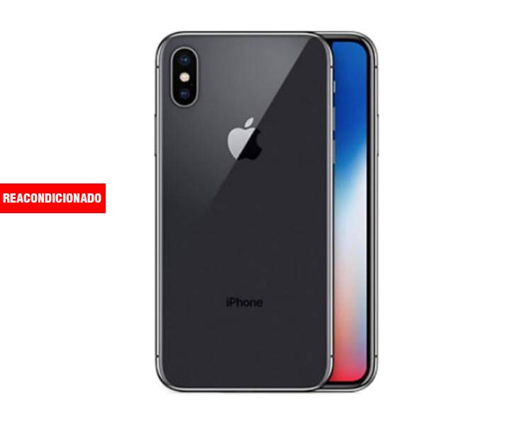 APPLE iPHONE X 64GB SPACE GREY REACONDICIONADO GRADO B