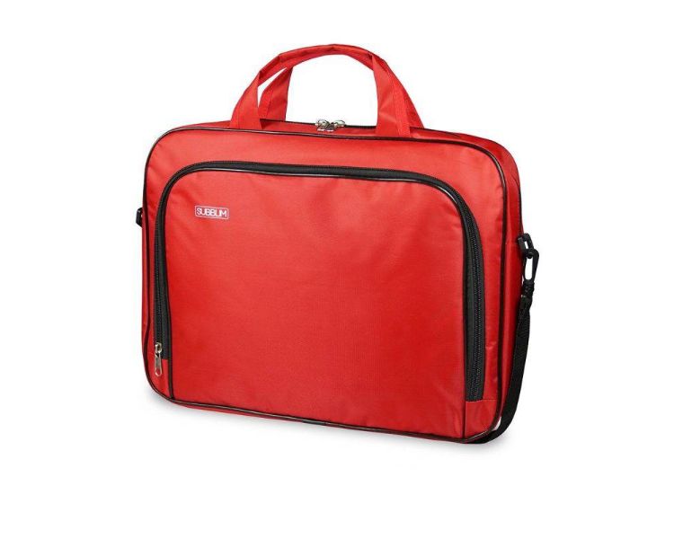 MALETIN OXFORD 15.4"-16" ROJO SUBBLIM