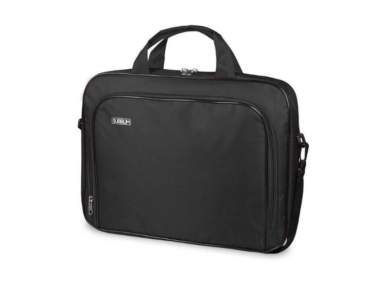MALETIN OXFORD 15.4"-16" NEGRO SUBBLIM