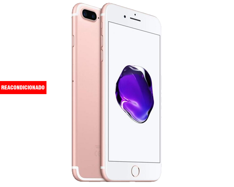 APPLE iPHONE 7 PLUS 32 GB ROSE GOLD REACONDICIONADO GRADO A