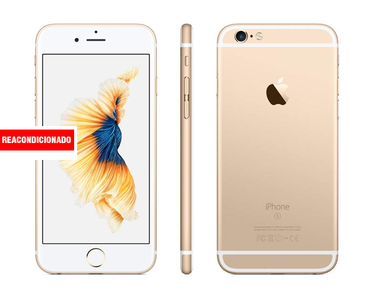 APPLE iPHONE 6S 128 GB GOLD REACONDICIONADO GRADO A