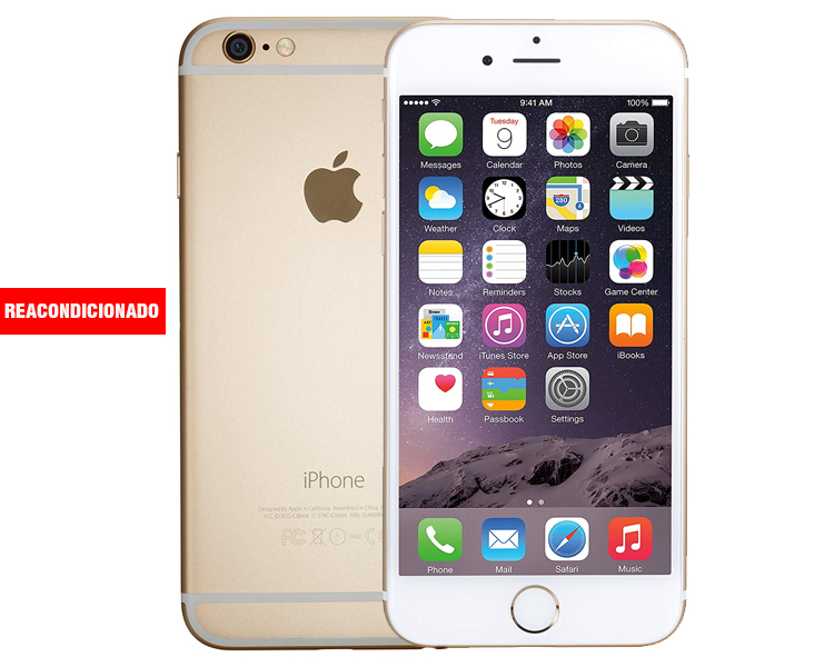 APPLE iPHONE 6 64 GB GOLD REACONDICIONADO GRADO A