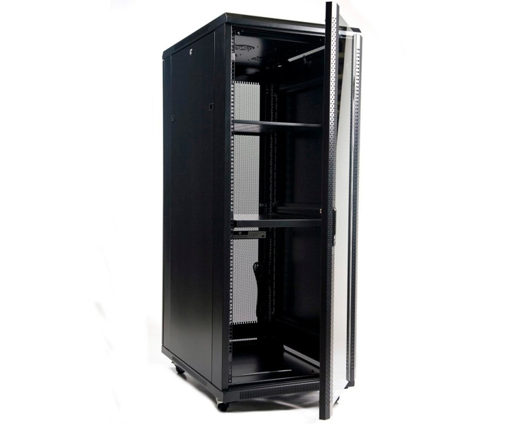 ARMARIO DE SUELO RACK 19´´ 42U 600x1000 PUERTA PERFORADA