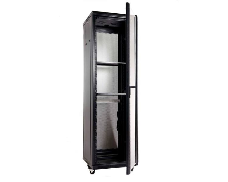 ARMARIO DE SUELO RACK 19´´ 32U 600x800 PUERTA DE CRISTAL