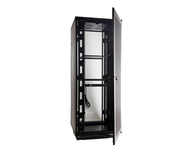 ARMARIO DE SUELO RACK 19´´ 42U 800x1000 PUERTA PERFORADA