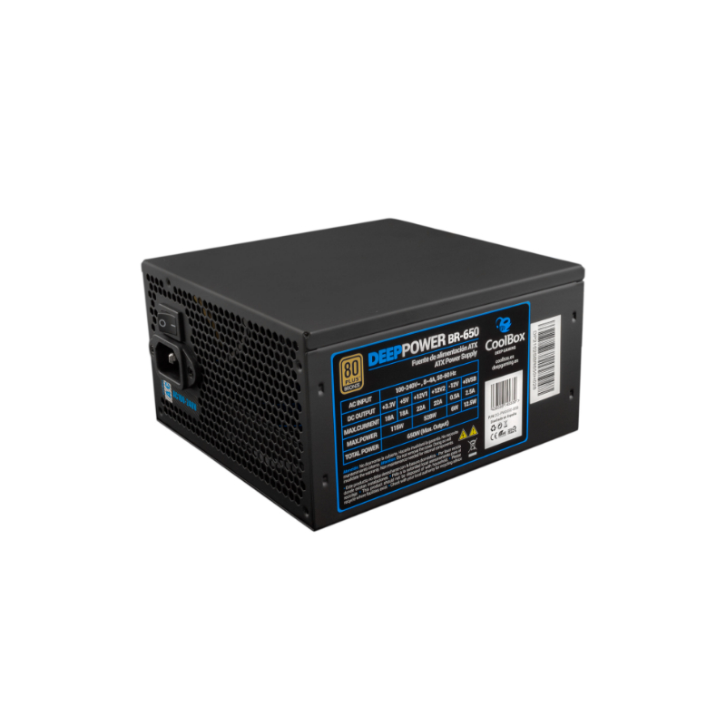FUENTE ALIM. 650W 80+ BRONZE DEEPGAMING