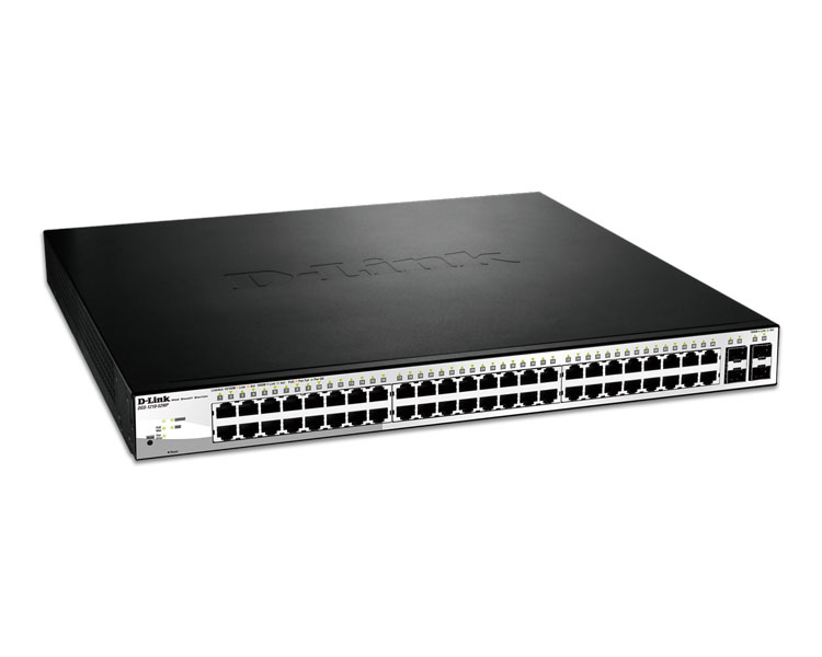 D-LINK SWITCH 52 PUERTOS 10/100/1Gbit w/4 Combo SFP