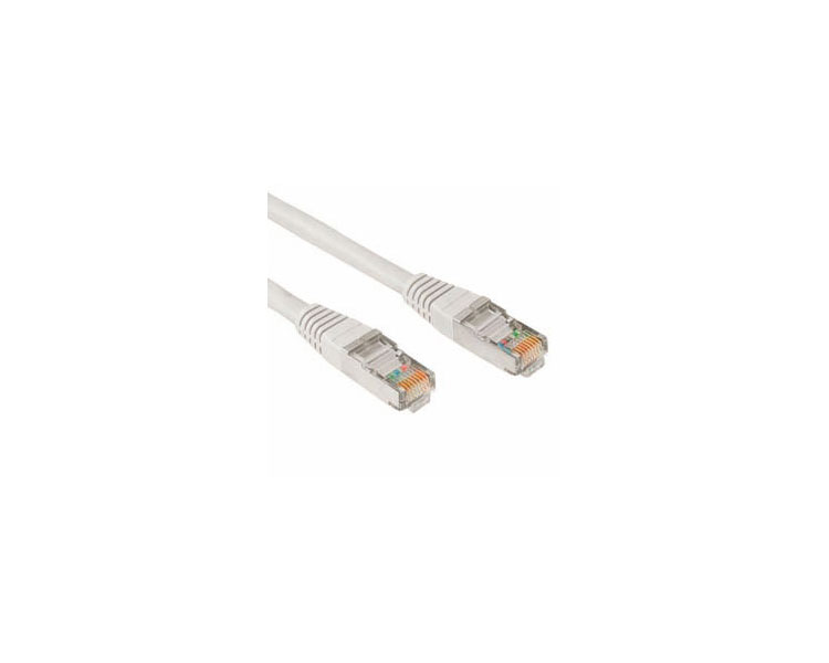 CABLE DE RED LATIGUILLO RJ45 CAT.5E UTP AW24 5 M GRIS NANOCABLE