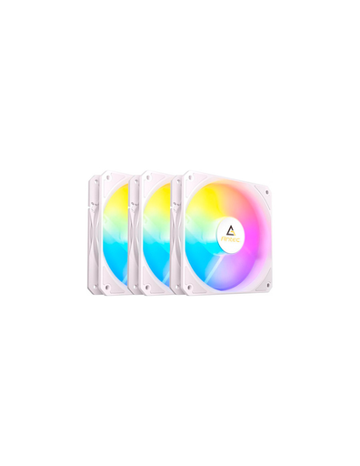 [44915] KIT 3 VENTILADORES AUXILIAR P12 A-RGB BLANCO ANTEC