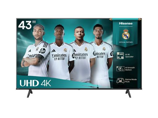 [44688] TELEVISOR 43" UHD 4K 43A6Q SMART TV HISENSE