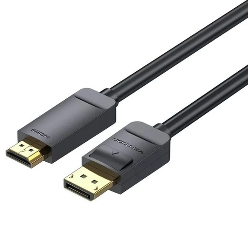 [44039] CONVERSOR DISPLAYPORT/M A HDMI/M 4K 5 M NEGRO VENTION