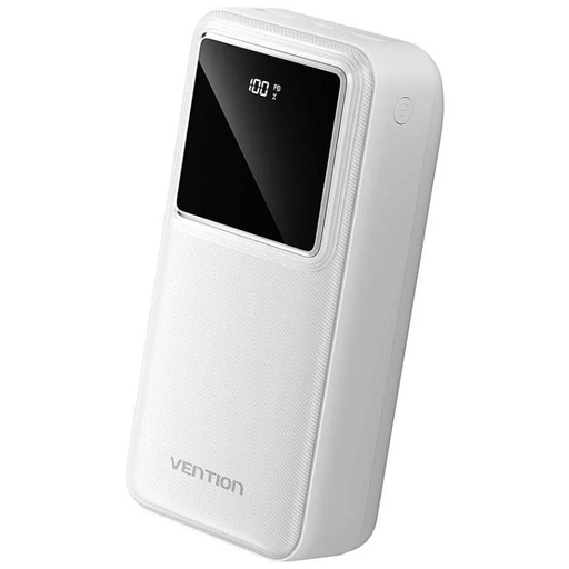 [44008] POWER BANK 30000mAh 22.5W BLANCO VENTION