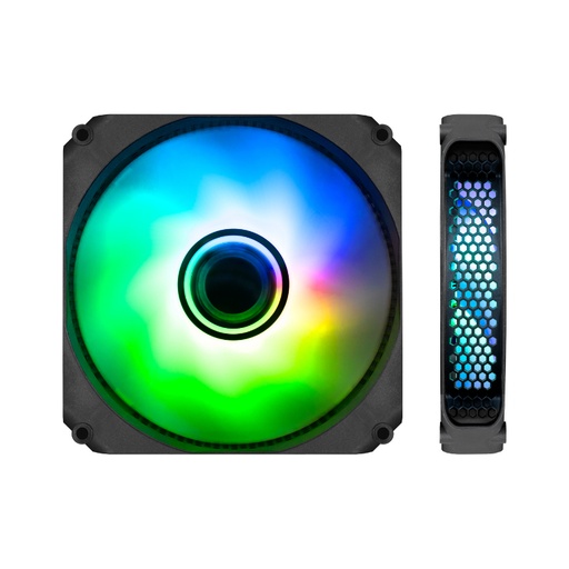 [43814] VENTILADOR AUXILIAR A-RGB 120MM INFINITY NEGRO COOLBOX
