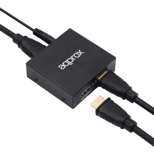 [43698] HDMI SPLITTER 2 PUERTOS 1080P 4K APPROX