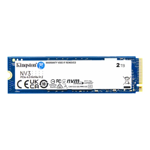 [43554] 2 TB SSD NV3 M.2 2280 NVME PCI-E KINGSTON