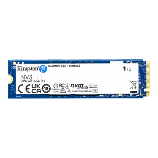 [43553] 1 TB SSD NV3 M.2 2280 NVME PCI-E KINGSTON